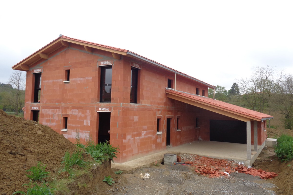 construction maison neuve brique Ariège Sovebat